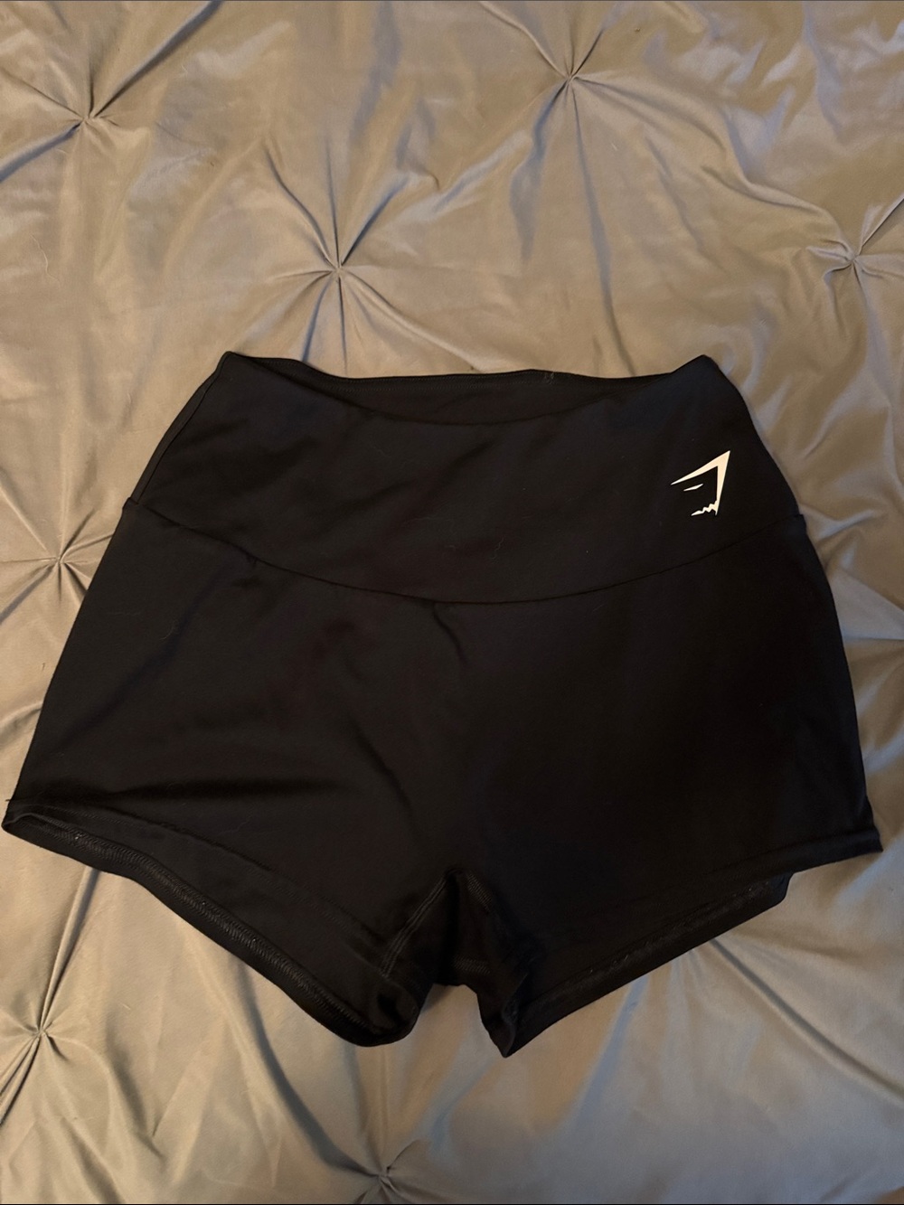 Gymshark Black High-Rise Women's Athletic Shorts